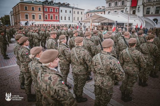 Obchody 8. święta Wojsk Obrony Terytorialnej w Zamościu. Zobacz zdjęcia