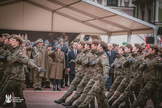 Obchody 8. święta Wojsk Obrony Terytorialnej w Zamościu. Zobacz zdjęcia