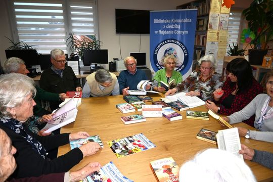 Noc Bibliotek dla Klubu Seniora Relaks