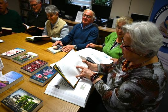 Noc Bibliotek dla Klubu Seniora Relaks