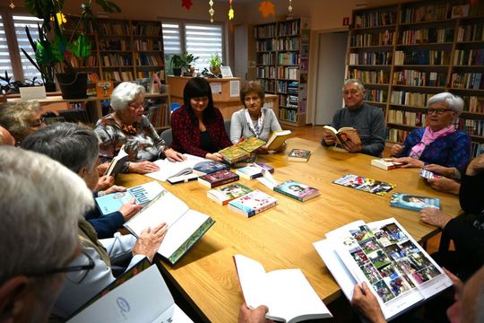 Noc Bibliotek dla Klubu Seniora Relaks