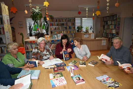 Noc Bibliotek dla Klubu Seniora Relaks