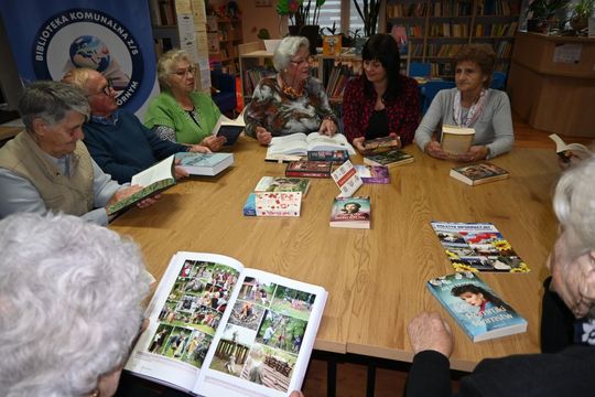 Noc Bibliotek dla Klubu Seniora Relaks