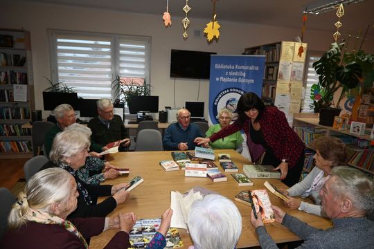 Noc Bibliotek dla Klubu Seniora Relaks