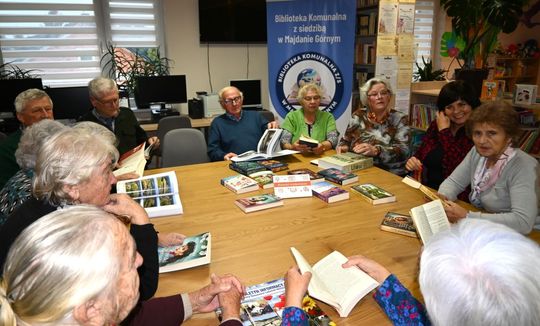 Noc Bibliotek dla Klubu Seniora Relaks