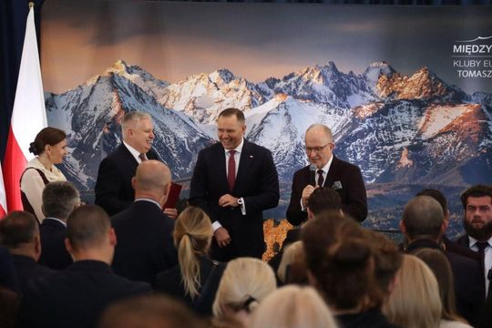 Karol Nawrocki w Tomaszowie Lubelskim. Młodzież zadawała pytania [ZDJĘCIA]