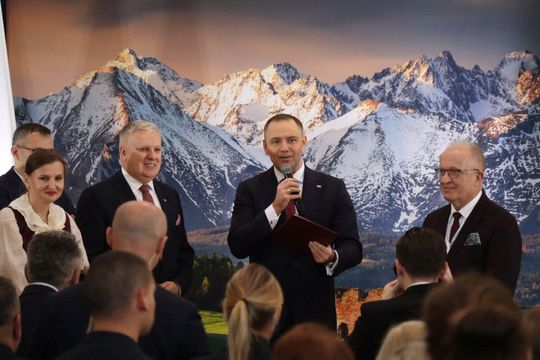 Karol Nawrocki w Tomaszowie Lubelskim. Młodzież zadawała pytania [ZDJĘCIA]