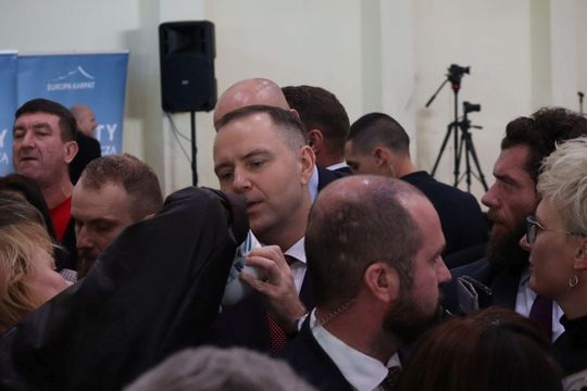 Karol Nawrocki w Tomaszowie Lubelskim. Młodzież zadawała pytania [ZDJĘCIA]