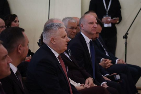 Karol Nawrocki w Tomaszowie Lubelskim. Młodzież zadawała pytania [ZDJĘCIA]