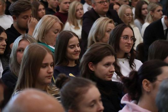 Karol Nawrocki w Tomaszowie Lubelskim. Młodzież zadawała pytania [ZDJĘCIA]