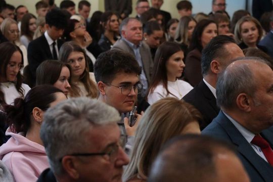 Karol Nawrocki w Tomaszowie Lubelskim. Młodzież zadawała pytania [ZDJĘCIA]