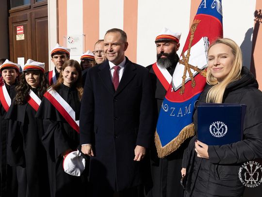 Prezydent RP na inauguracji roku w Akademii Zamojskiej [ZDJĘCIA]