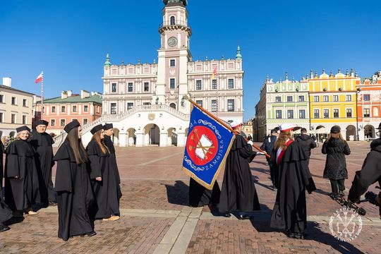 Prezydent RP na inauguracji roku w Akademii Zamojskiej [ZDJĘCIA]