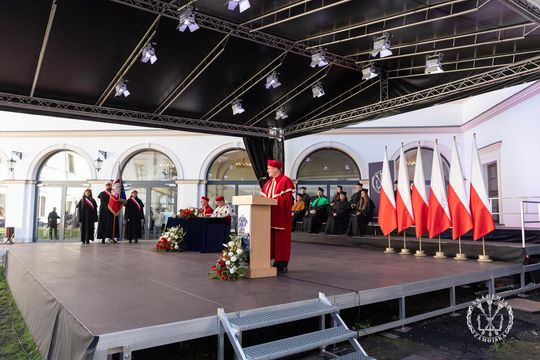 Prezydent RP na inauguracji roku w Akademii Zamojskiej [ZDJĘCIA]