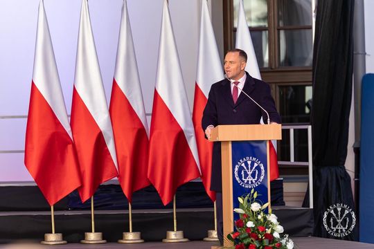 Prezydent RP na inauguracji roku w Akademii Zamojskiej [ZDJĘCIA]