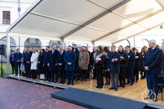 Prezydent RP na inauguracji roku w Akademii Zamojskiej [ZDJĘCIA]