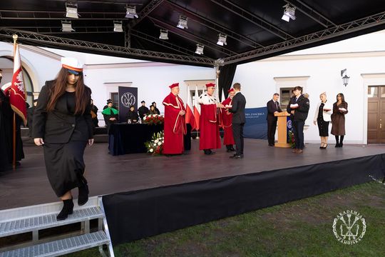 Prezydent RP na inauguracji roku w Akademii Zamojskiej [ZDJĘCIA]