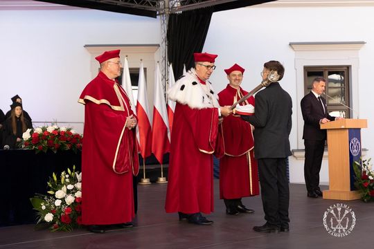 Prezydent RP na inauguracji roku w Akademii Zamojskiej [ZDJĘCIA]