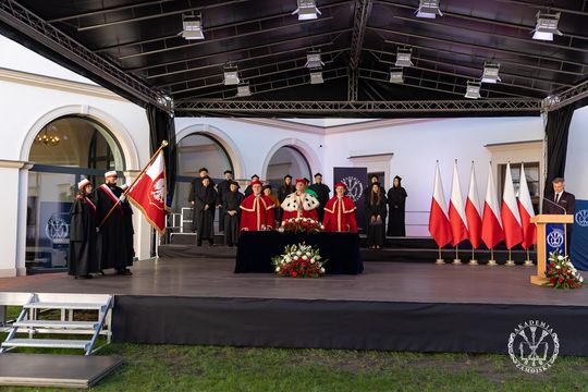 Prezydent RP na inauguracji roku w Akademii Zamojskiej [ZDJĘCIA]