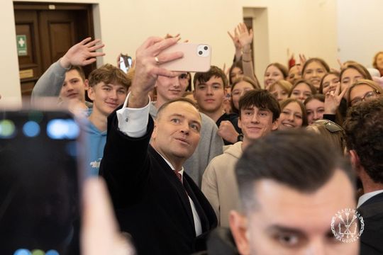 Prezydent RP na inauguracji roku w Akademii Zamojskiej [ZDJĘCIA]
