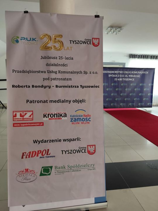 25-lecie Przedsiębiorstwa Usług Komunalnych w Tyszowcach [ZDJĘCIA]