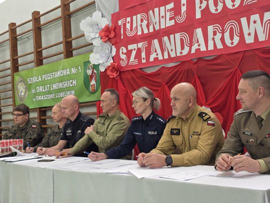 Międzyszkolny Turniej Pocztów Sztandarowych w Tomaszowie Lubelskim [ZDJĘCIA]