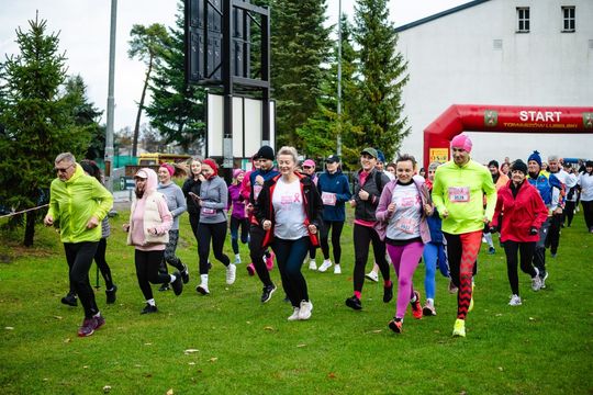 Różowy Bieg dla Kobiet w Tomaszowie Lubelskim [ZDJĘCIA]