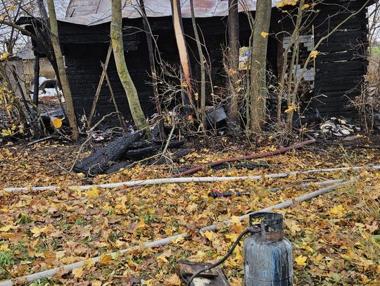 Tragiczny pożar. W domu znaleziono ciało mężczyzny [ZDJĘCIA]