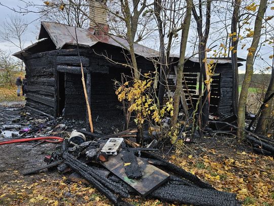 Tragiczny pożar. W domu znaleziono ciało mężczyzny [ZDJĘCIA]