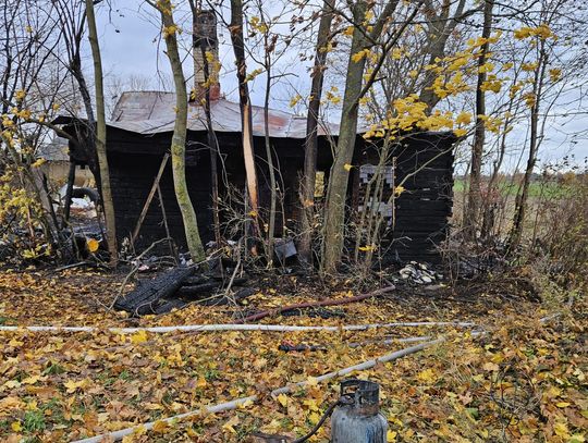 Tragiczny pożar. W domu znaleziono ciało mężczyzny [ZDJĘCIA]
