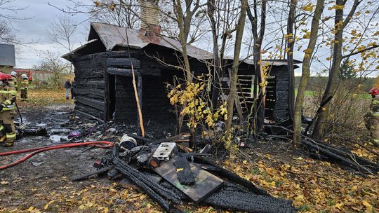 Tragiczny pożar. W domu znaleziono ciało mężczyzny [ZDJĘCIA]