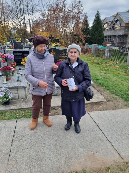 Kwesta na cmentarzu w Tyszowcach [ZDJĘCIA]