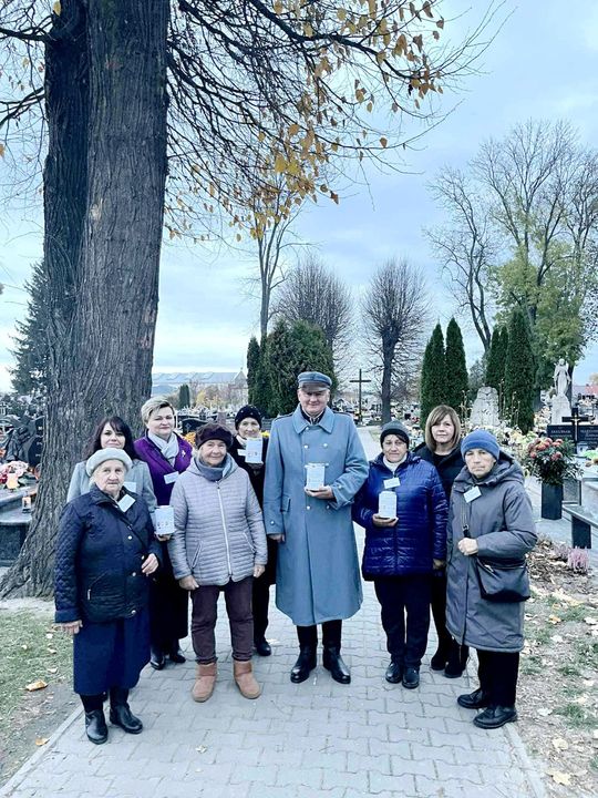 Kwesta na cmentarzu w Tyszowcach [ZDJĘCIA]