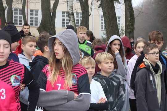 Bieg Niepodległości w Tomaszowie Lubelskim. Blisko 250 uczniów na starcie [ZDJĘCIA]