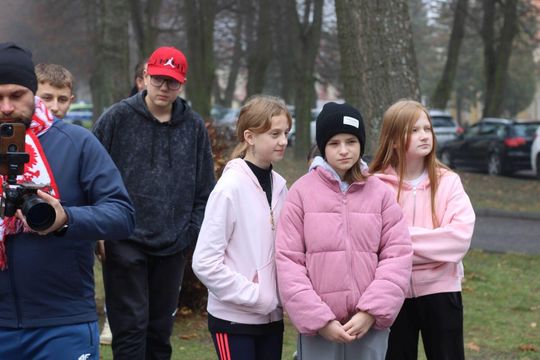 Bieg Niepodległości w Tomaszowie Lubelskim. Blisko 250 uczniów na starcie [ZDJĘCIA]