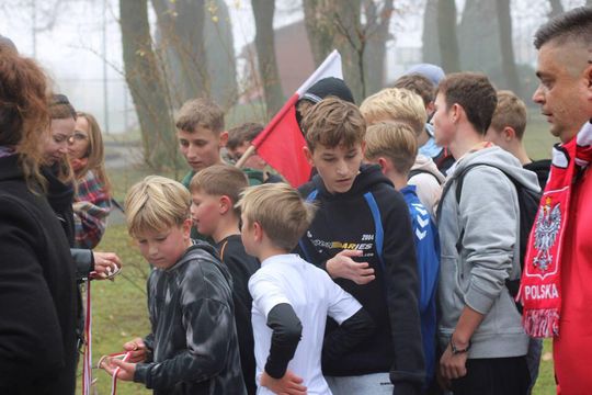 Bieg Niepodległości w Tomaszowie Lubelskim. Blisko 250 uczniów na starcie [ZDJĘCIA]