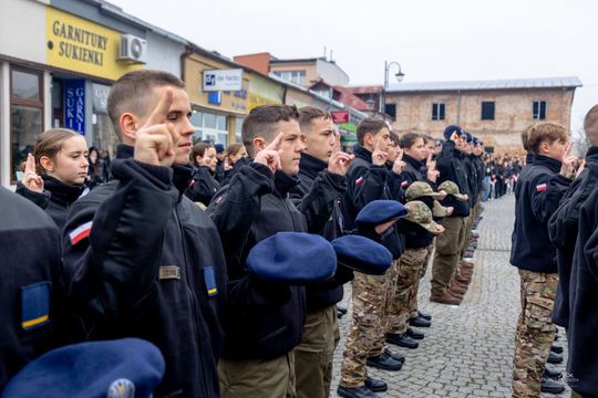 Marsz Niepodległości w Hrubieszowie [ZDJĘCIA]