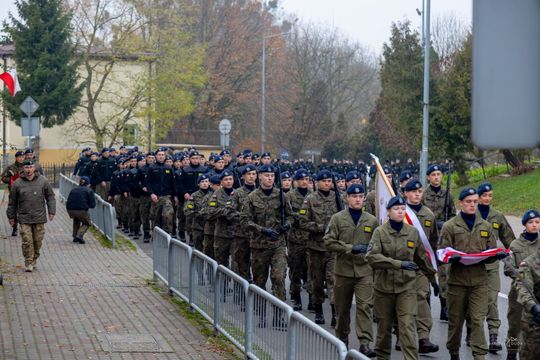 Marsz Niepodległości w Hrubieszowie [ZDJĘCIA]