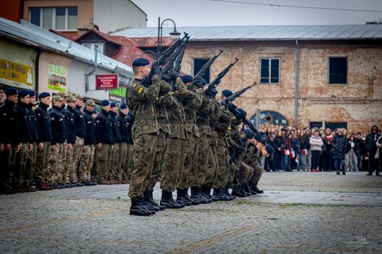 Marsz Niepodległości w Hrubieszowie [ZDJĘCIA]