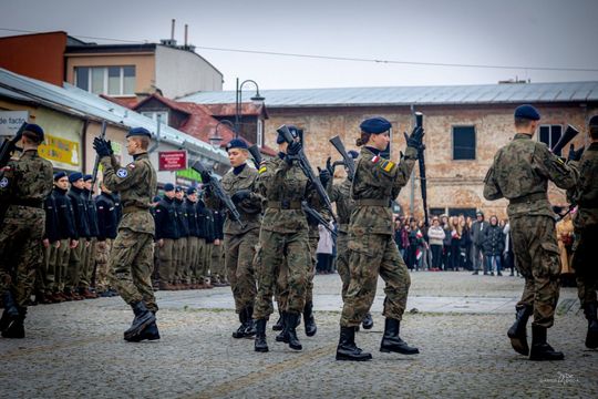 Marsz Niepodległości w Hrubieszowie [ZDJĘCIA]