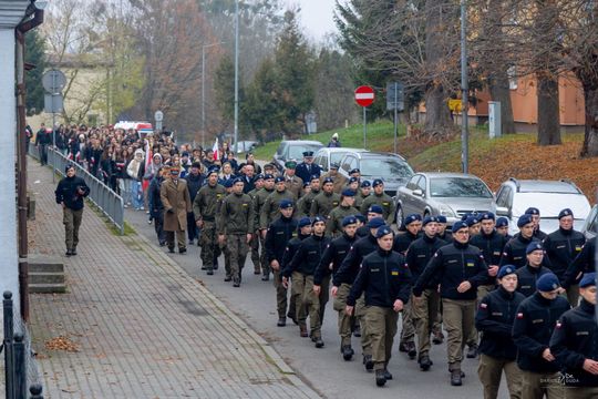 Marsz Niepodległości w Hrubieszowie [ZDJĘCIA]