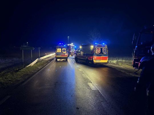 Wypadek w Suminie. 6 osób trafiło do szpitala [ZDJĘCIA]