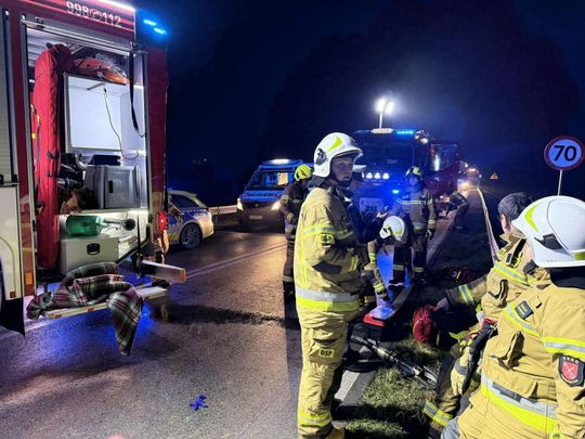 Wypadek w Suminie. 6 osób trafiło do szpitala [ZDJĘCIA]