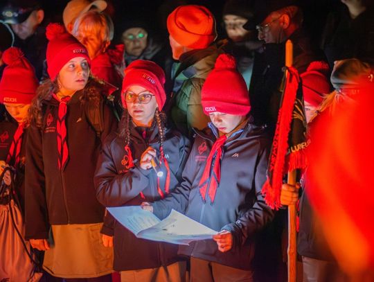 Ogień Niepodległości w Tomaszowie Lubelskim [ZDJĘCIA]