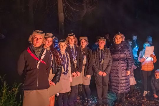 Ogień Niepodległości w Tomaszowie Lubelskim [ZDJĘCIA]