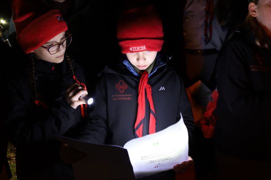 Ogień Niepodległości w Tomaszowie Lubelskim [ZDJĘCIA]