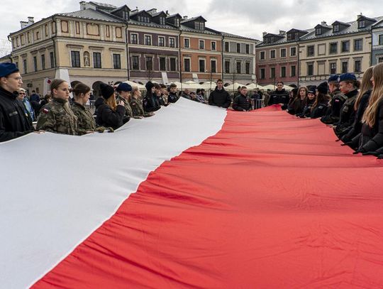Zamość: Narodowe Święto Niepodległości na Rynku Wielkim [ZDJĘCIA]