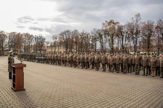 Kilkaset awansów, medale i odznaki dla funkcjonariuszy NOSG [ZDJĘCIA]
