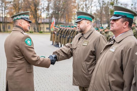 Kilkaset awansów, medale i odznaki dla funkcjonariuszy NOSG [ZDJĘCIA]