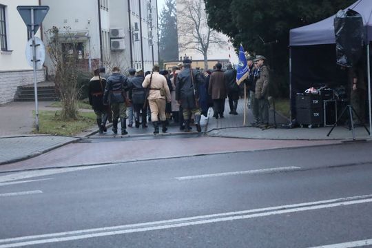 Widowiskowa rekonstrukcja „Rajd Kostka – Rozbicie Katowni UB w Tomaszowie Lubelskim” [ZDJĘCIA]